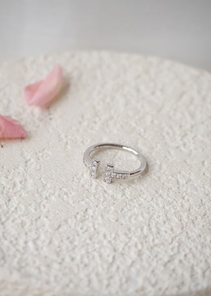 *Instocks* Valentina Moissanite Ring AU750