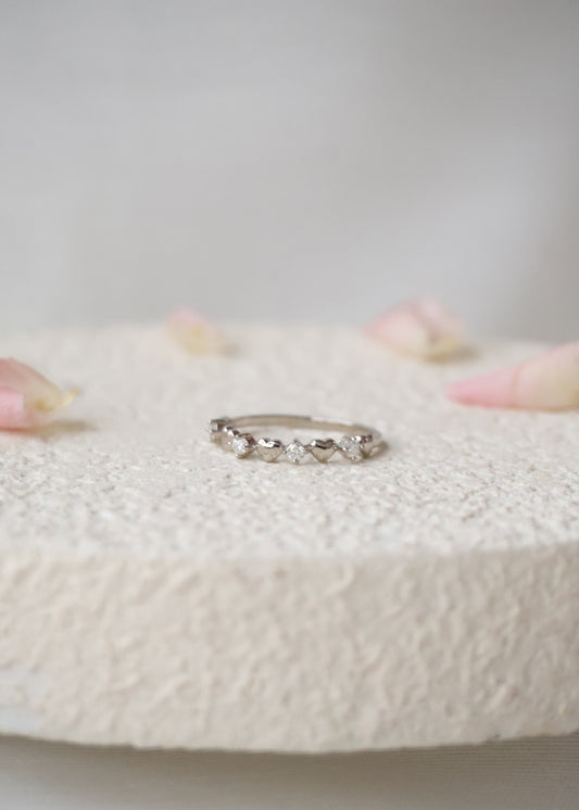 *Instocks* Scarlett Hearts Ring AU750