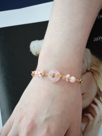 Coris Ping An Kou Crystal Chain — Series Design (OT Clasp, Chain)