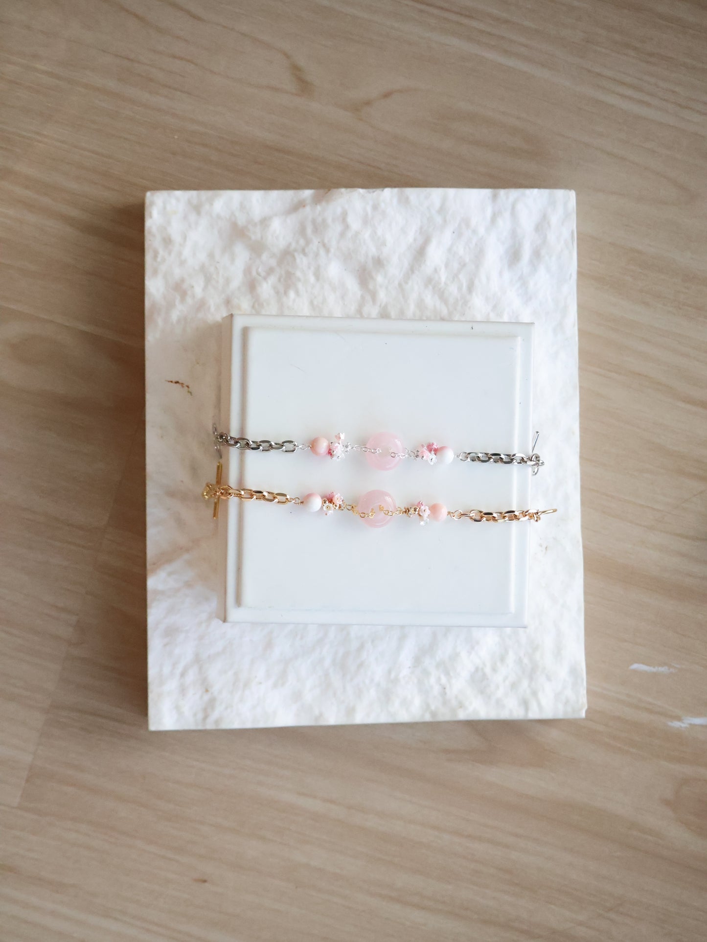 Coris Ping An Kou Crystal Chain — Series Design (OT Clasp, Chain)