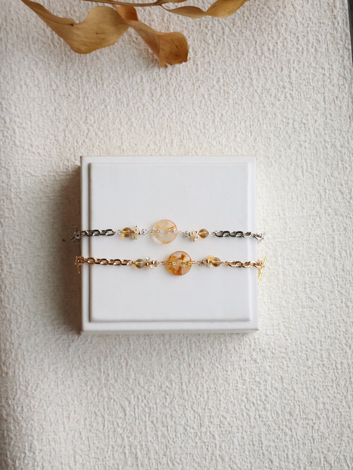 Coris Ping An Kou Crystal Chain — Series Design (OT Clasp, Chain)