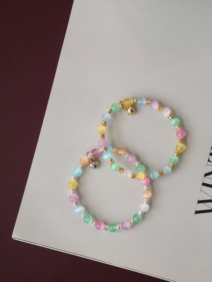 *Instocks* 6mm Rainbow Satin Spar (Elastic)